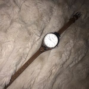 Leather Fossil Women’s watch